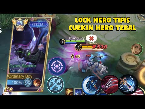 ROAMER NATALIA FOCUS TERGETING SQUISHY HEROES | NATALIA BEST BUILD 2023 - MLBB