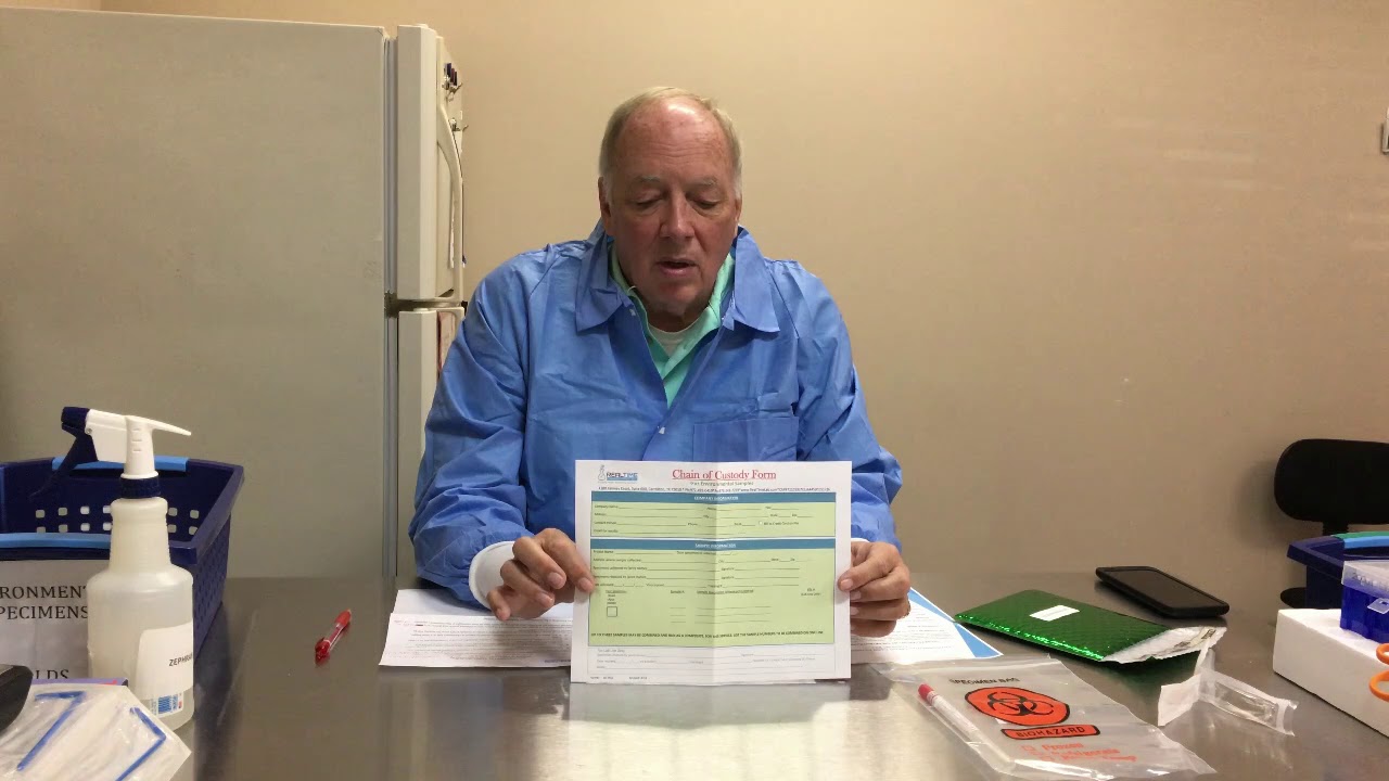 Environmental Test Kit Instructions