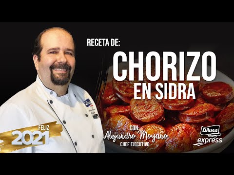 RECETA DE CHORIZO EN SIDRA