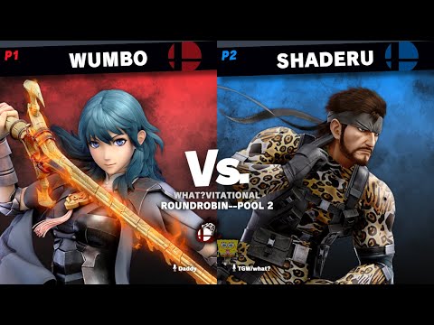 The what?vitational - Wumbo (Byleth) vs Shaderu (Snake) - Round Robin Pool 2