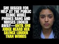 A Girl Begged for Help at the Public Clinic — And a Judge Stepped In to Save Her