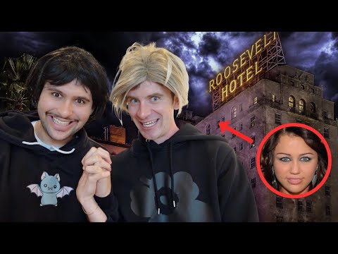 SPENDING THE NIGHT IN AMERICA'S MOST HAUNTED HOTEL ft. SCOTT KRESS!