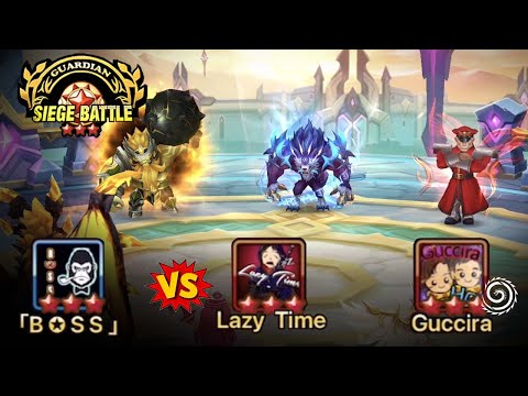 New META feat  M. BISON Defense! Top Tier G3 Siege vs Lazy Time and Guccira! - Summoners War