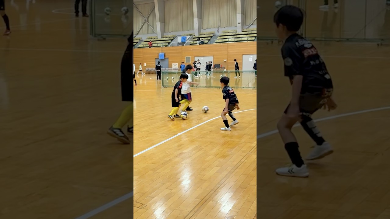 石関聖フットサルクリニックin旭川 #ちびサル #フットサル