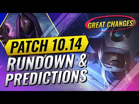 PATCH 10.14 RUNDOWN & PREDICTIONS - GOOD PATCH - Teamfight Tactics