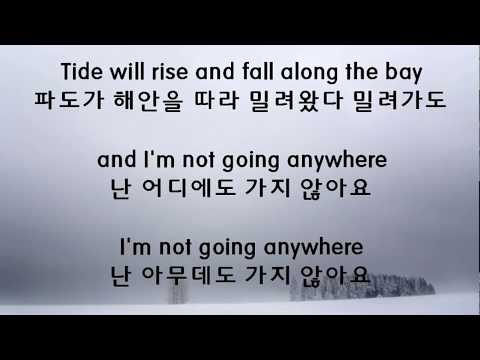 Not Going Anywhere(lylics)