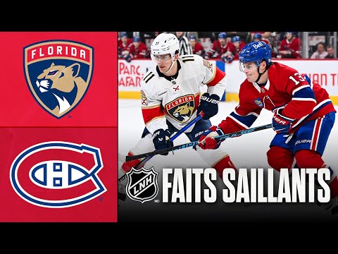 Panthers vs Canadiens | Faits saillants