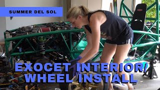 Exocet Firewall/Bulkhead Panels, and Wheel installation