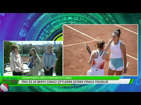 #TennisChampİstanbul - Berfu Cengiz ve İpek Öz Röportajı