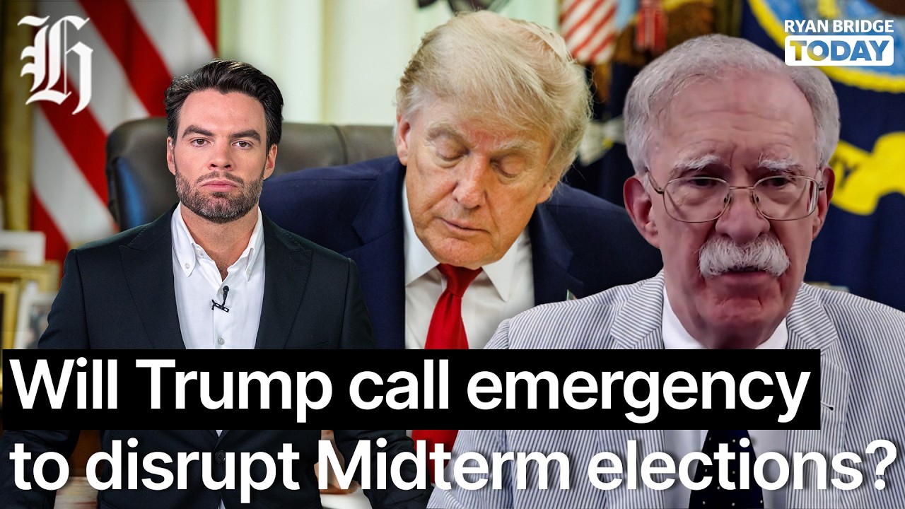 Will Trump call emergency to disrupt Midterm elections? | Ryan Bridge TODAY
