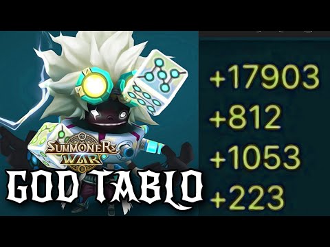 GOD Tablo with 320+ SPD in Special League - Summoners War