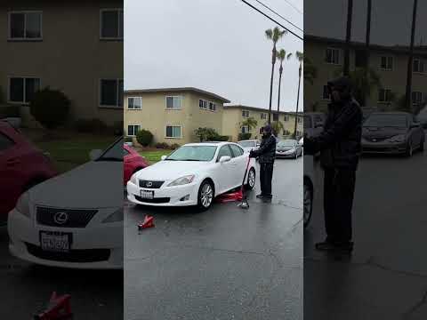 Slamming the IS *lowering it later we’re being rushed by cops didn’t have time to adjust *
