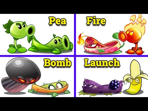 PvZ 2 - 4 Pair Of Plants vs 4 Team Zombies #9 - Which Team Plant 's Best?