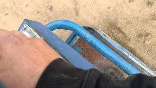 2007 Upright Tm12 scissor lift Compact lift personel lift 12ft height 100%