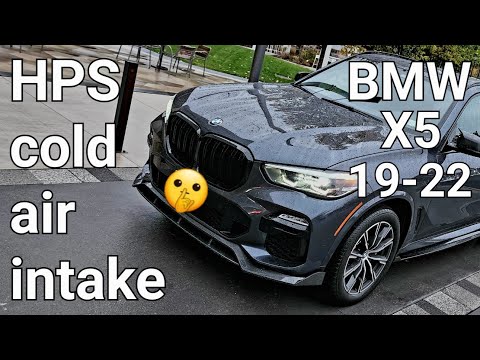 BMW X5 (19-22) HPS performance air Intake install