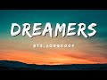 Jongkook BTS Dreamers FIFA World Cup 2022 Song Lyrics Look Who We Are We Are The Dreamers
