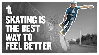 Skating is the best way to feel better! | Big Wheel Inline Skating