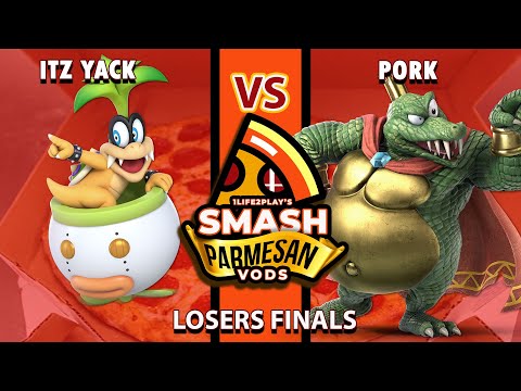 Smash Parmesan 12 | Losers Finals | Itz Yack [Iggy] vs Pork [King K Rool]