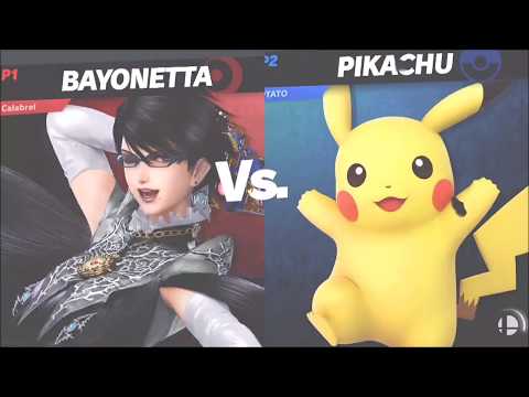 Calabrel (Bayonetta) vs DarkP0tat0 (Pikachu, Sheik, Robin) - Smash Ultimate 7.0.0