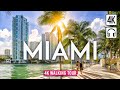 MIAMI Florida 4K Walking Tour Captions Immersive Sound 4K Ultra HD 60fps