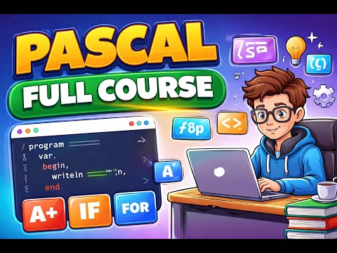 Pascal Programming Tutorial for Beginners | Full Course 2026
