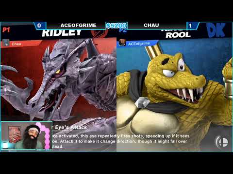 Champion's Tournament Winner Round 1- Aceofgrime (K.Rool) Vs. Chau (Ridley)