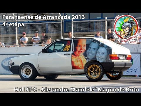 Gol turbo DT-C Alexandre "Xandele" Magno de Brito - 4ª etapa Paranaense de Arrancada 2013