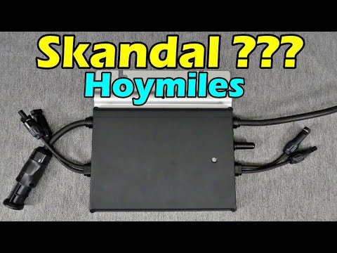 Hoymiles scandal Stiftung Warentest finds inverters defective!