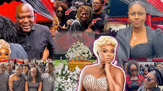 Ibrahim Mahama & Wife Storms @ Late Actress Beverly Afaglo’s Funeral & Donates GH₵200,000 to Support
