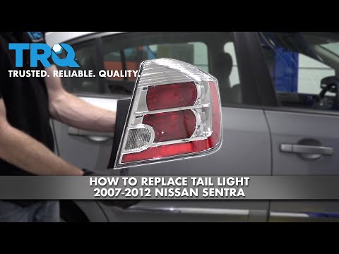 How To Replace Tail Light 2007-2012 Nissan Sentra