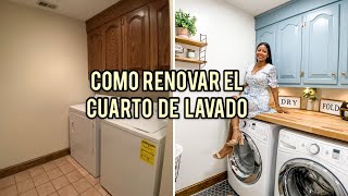 COMO RENOVAR EL CUARTO DE LAVADO#cuartodelavado #lavanderia #homedecor