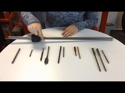 VIDEO - Broca de pala para madera