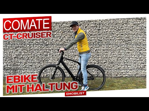 Comate CT-Cruiser Review: Urban EBIKE mit aufrechter Haltung