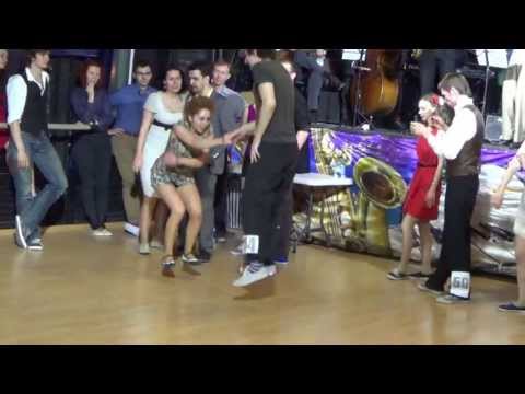 54 RCh 2013 Lindy hop Main Open Strictly Finals Jam 2 + All skate