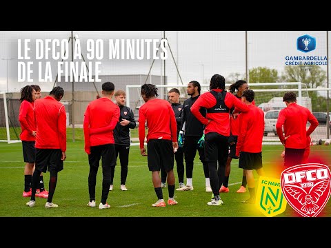 Les U18 de Dijon se préparent pour leur demi-finale historique de Gambardella face au FC Nantes