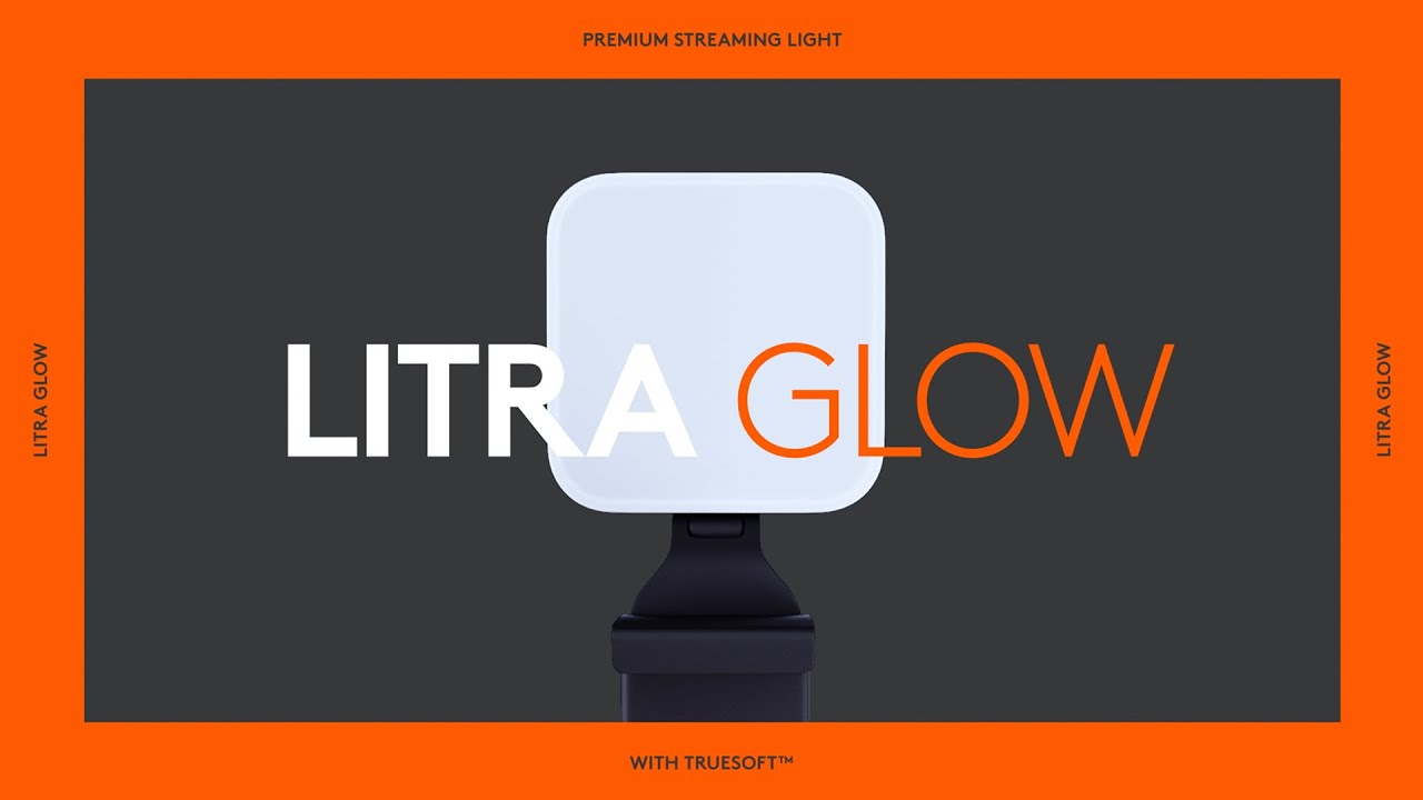 Logitech For Creators Litra Glow Premium Streaming Light with TrueSoft - YouTube