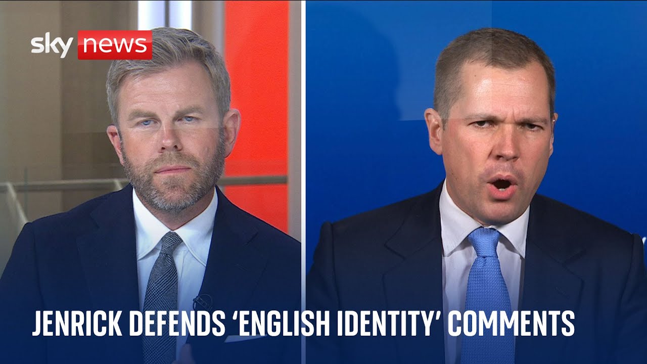 Tory leadership candidate Robert Jenrick says 'woke culture' threatens 'English identity'