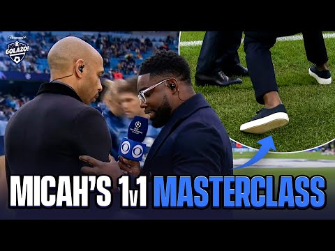 Micah gives Thierry Henry a touchline masterclass on 1v1 defending! | CBS Sports Golazo