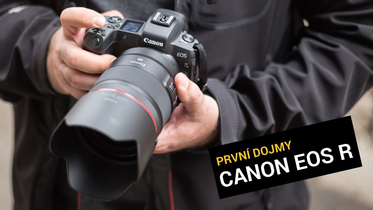 YouTube video - Canon EOS R - první dojmy