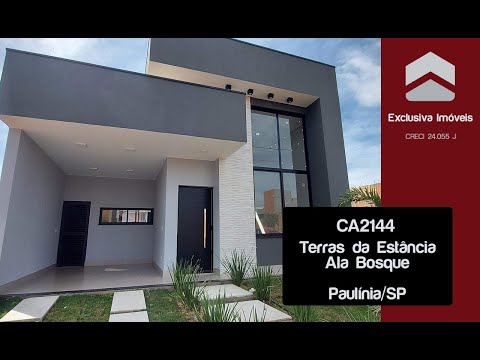 Casa térrea de 140m² - Terras da Estância - Bosque (Paulínia/SP)