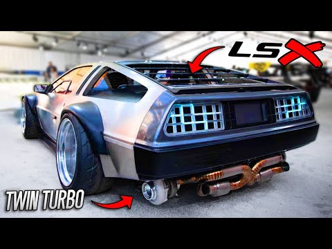 Widebody Twin Turbo LSX DeLorean!