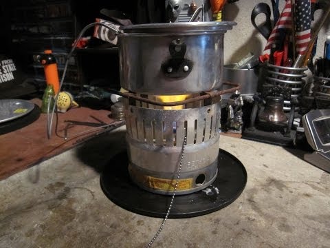 RETEC (AKA "Small Fry") - Civil Defense Corps Alcohol Stove - Boil Test #2