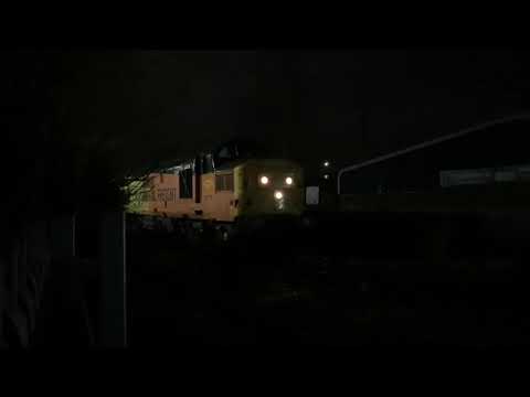 Colas 37175 & 37099, 3Q08 Longsight - Carnforth, Ormskirk, 25/03/21