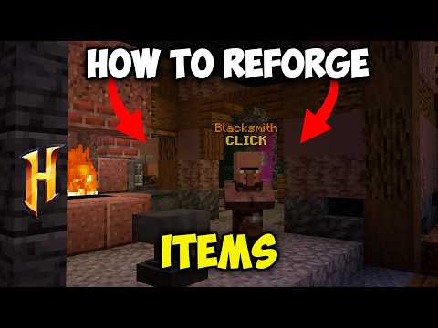 Reforge Anvil Hypixel Skyblock Location