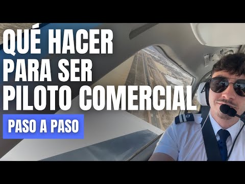 ¿QUÉ TENGO QUE HACER para ser PILOTO COMERCIAL? GUÍA DEFINITIVA | Darío Gallego