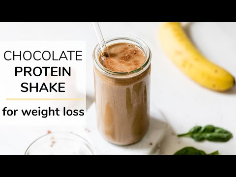 CHOCOLATE PROTEIN SHAKE | for weight loss