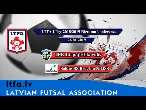 TFK Liepāja/Ekovalis - Saldus SS/Brocēnu NBJSS [LTFA 1.LĪGA 2018/19 Highlights]