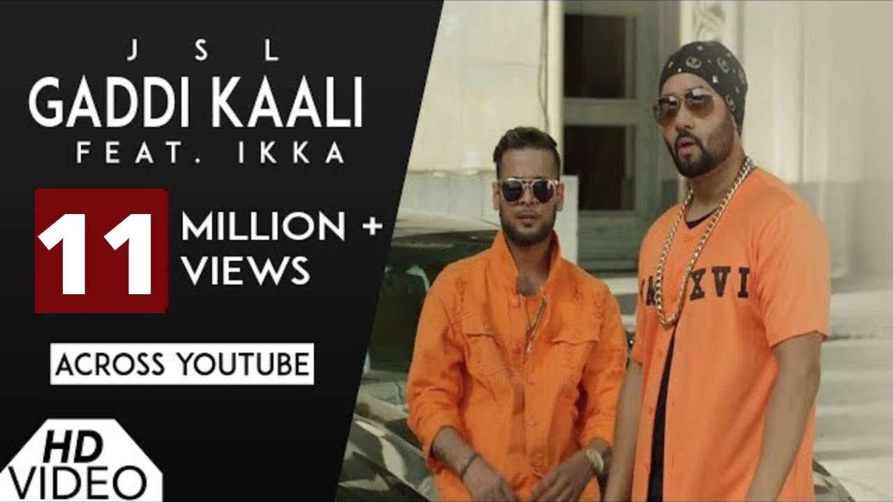 Gaddi Kaali Lyrics  | Gaddi Kaali | Ikka, Jsl | JSL