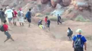 Cameron Zink Crash Red Bull Rampage 2012