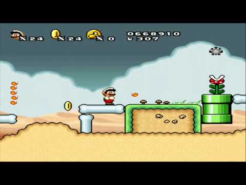New Super Mario World 2 - Around the world (world 7)
